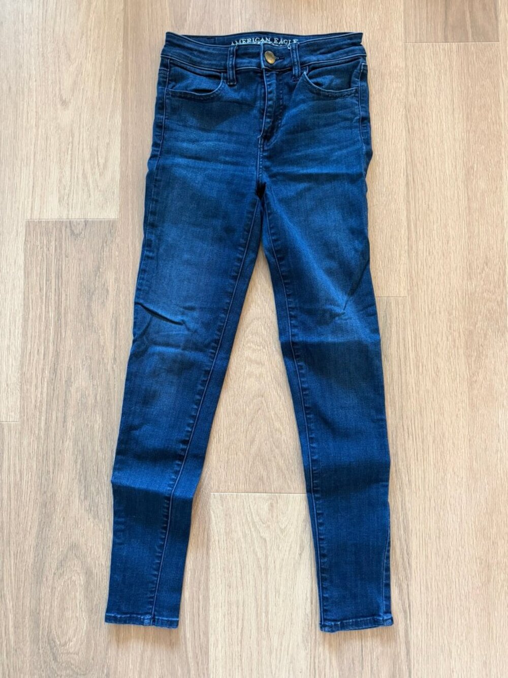American Eagle Dark Indigo Hi-Rise Jegging